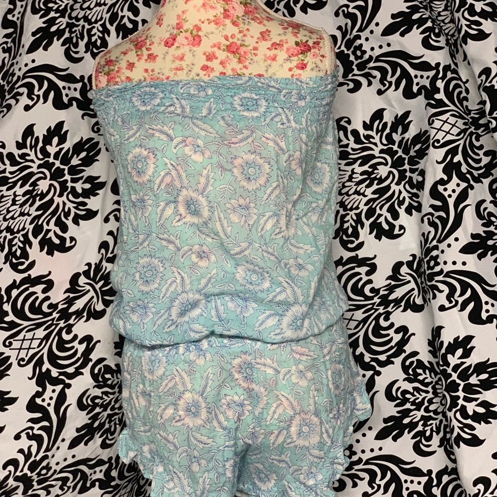 Carolina bathing suit romper cover up size s/m